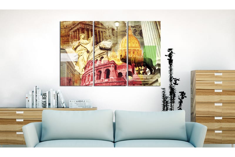 Bilde Charming Rome 90x60 - Artgeist sp. z o. o. - Innredning - Bilder & kunst - Lerretsbilder