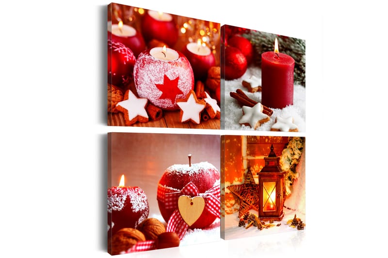 Bilde Christmas Time 60x60 - Artgeist sp. z o. o. - Innredning - Bilder & kunst - Lerretsbilder