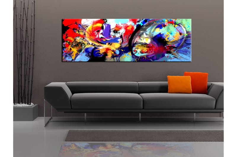 Bilde Colourful Immersion 150x50 - Artgeist sp. z o. o. - Innredning - Bilder & kunst - Lerretsbilder