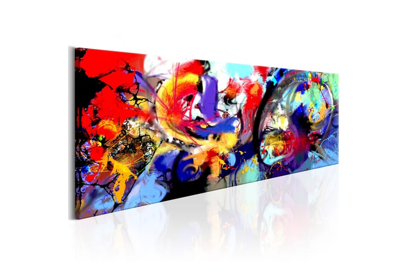 Bilde Colourful Immersion 150x50 - Artgeist sp. z o. o. - Innredning - Bilder & kunst - Lerretsbilder