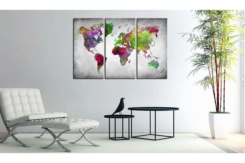 Bilde Diversity Of World 90x60 - Artgeist sp. z o. o. - Innredning - Bilder & kunst - Lerretsbilder