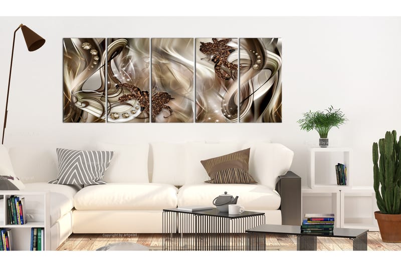 Bilde Elegant Shells 225x90 - Artgeist sp. z o. o. - Innredning - Bilder & kunst - Lerretsbilder