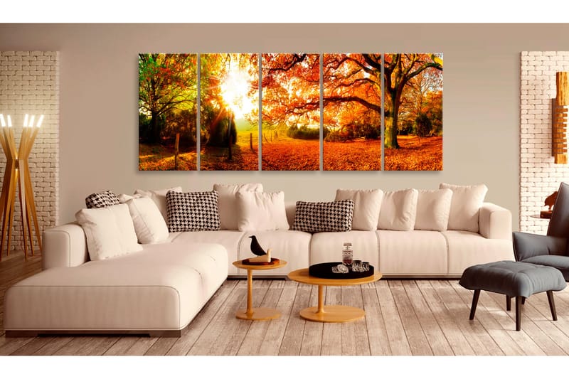 Bilde Enchanting Autumn 225x90 - Artgeist sp. z o. o. - Innredning - Bilder & kunst - Lerretsbilder