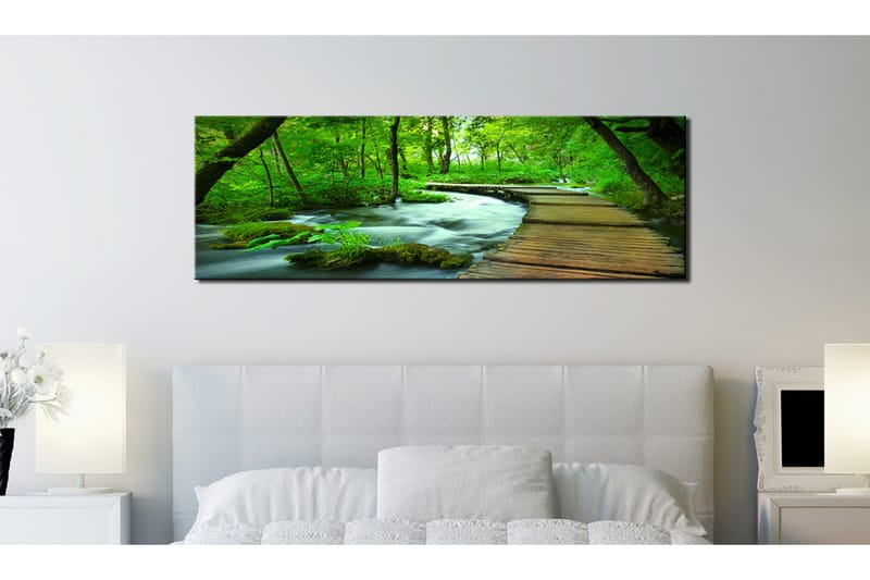 Bilde Forest Broadwalk 120x40 - Artgeist sp. z o. o. - Innredning - Bilder & kunst - Lerretsbilder