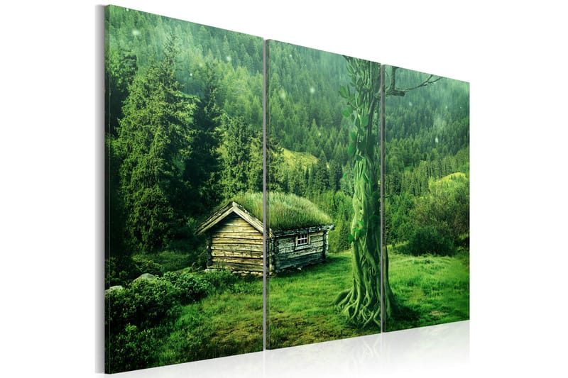 Bilde Forest ecosystem 90x60 - Artgeist sp. z o. o. - Innredning - Bilder & kunst - Lerretsbilder