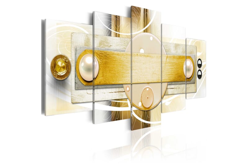 Bilde Gold Frigidity 100x50 - Artgeist sp. z o. o. - Innredning - Bilder & kunst - Lerretsbilder