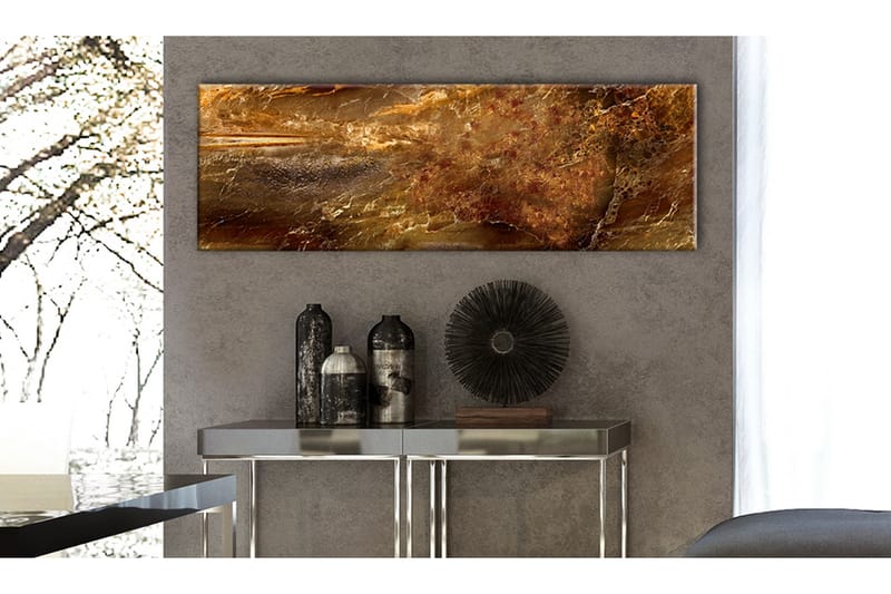 Bilde Golden Citadel 120x40 - Artgeist sp. z o. o. - Innredning - Bilder & kunst - Lerretsbilder