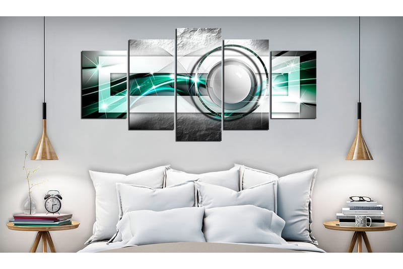 Bilde Green Look 100x50 - Artgeist sp. z o. o. - Innredning - Bilder & kunst - Lerretsbilder