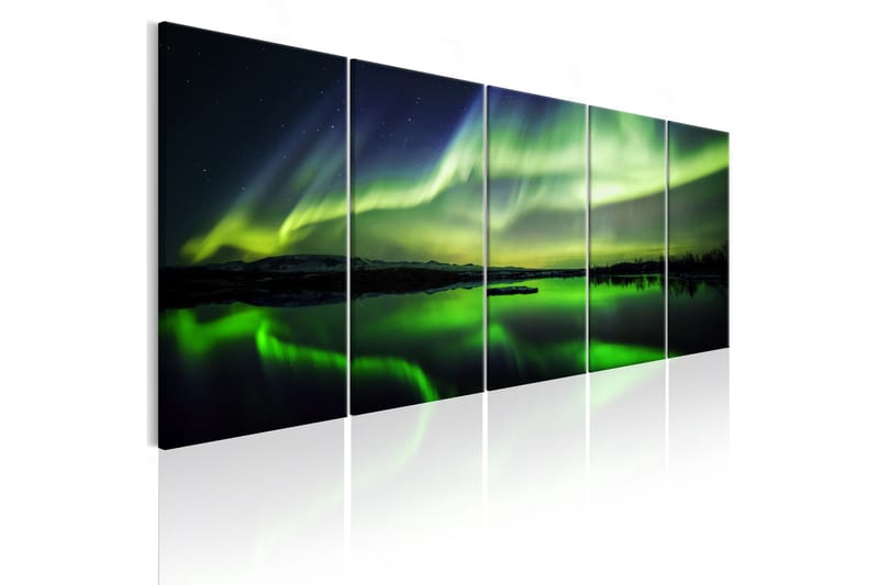 Bilde Green Sky 200x80 - Artgeist sp. z o. o. - Innredning - Bilder & kunst - Lerretsbilder