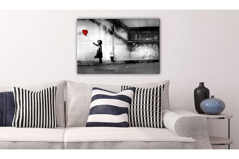 Bilde Hope Banksy 60x40 - Artgeist sp. z o. o. - Innredning - Bilder & kunst - Lerretsbilder