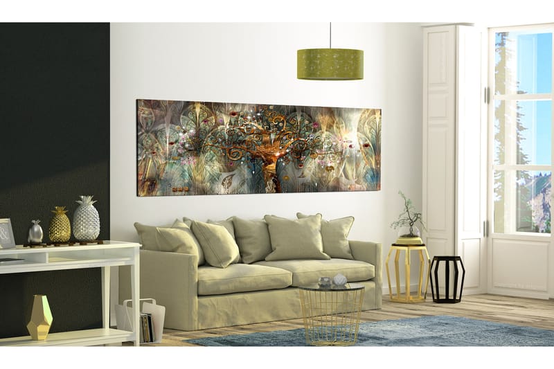 Bilde Land Of Happiness 120x40 - Artgeist sp. z o. o. - Innredning - Bilder & kunst - Lerretsbilder