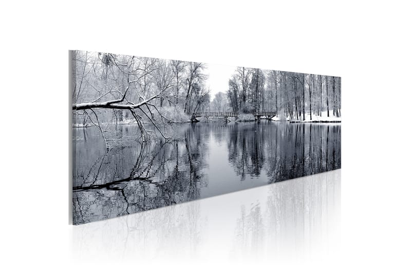 Bilde Landskap Vinter 120x40 - Artgeist sp. z o. o. - Innredning - Bilder & kunst - Lerretsbilder