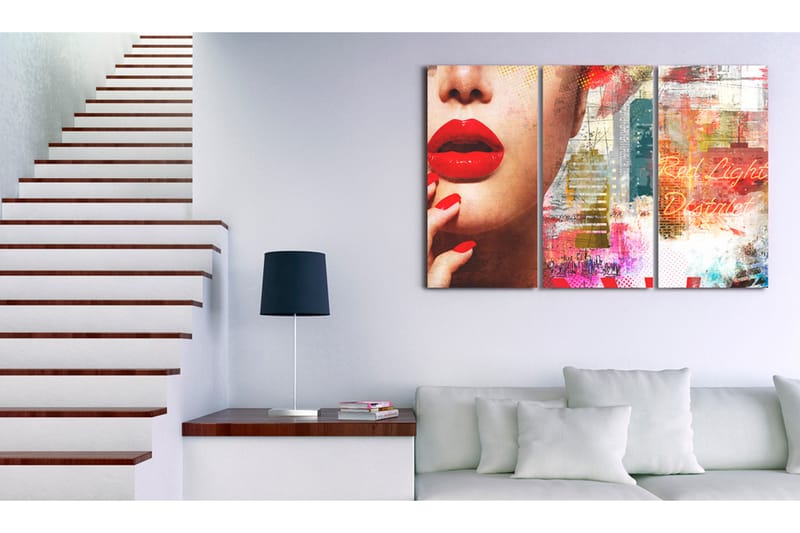 Bilde Light District 90x60 - Artgeist sp. z o. o. - Innredning - Bilder & kunst - Lerretsbilder