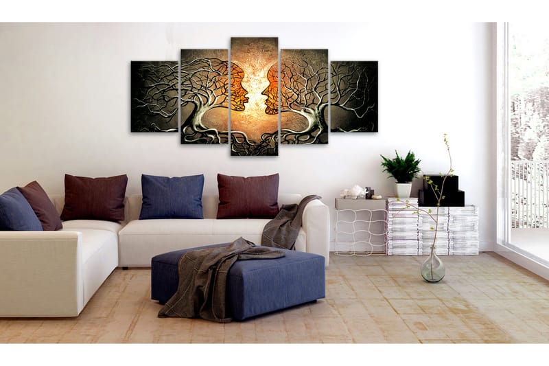 Bilde Love Entanglement 100x50 - Artgeist sp. z o. o. - Innredning - Bilder & kunst - Lerretsbilder