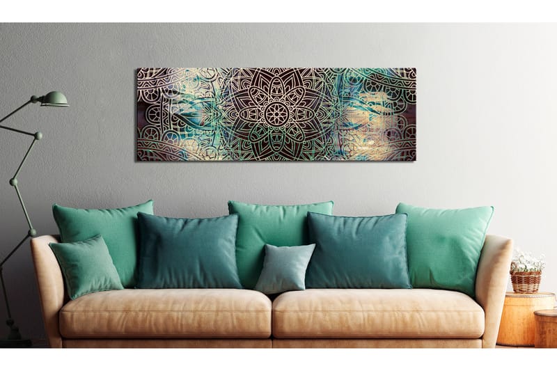 Bilde Mandala Knot Of Peace 135x45 - Artgeist sp. z o. o. - Innredning - Bilder & kunst - Lerretsbilder