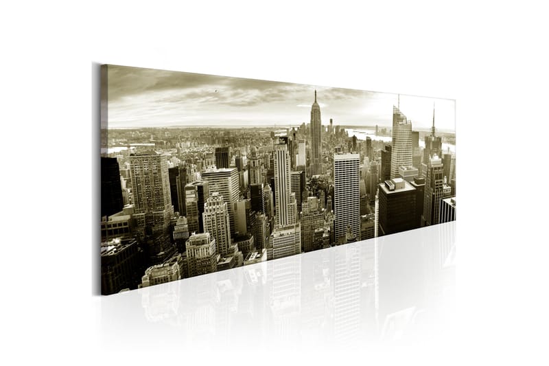 Bilde Manhattan Financial Paradise 150x50 - Artgeist sp. z o. o. - Innredning - Bilder & kunst - Lerretsbilder