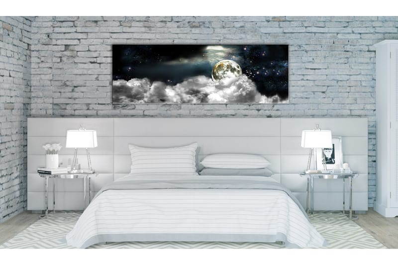 Bilde Moon In The Clouds 135x45 - Artgeist sp. z o. o. - Innredning - Bilder & kunst - Lerretsbilder