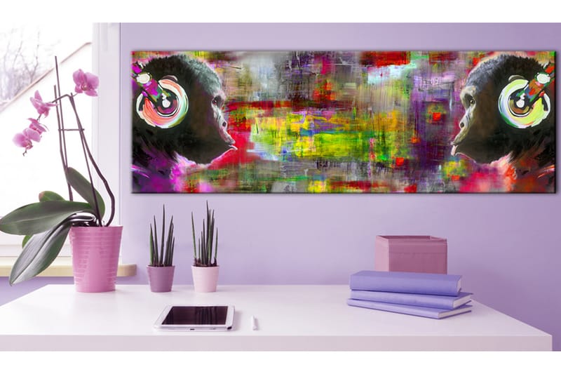 Bilde Musical Duet 120x40 - Artgeist sp. z o. o. - Innredning - Bilder & kunst - Lerretsbilder