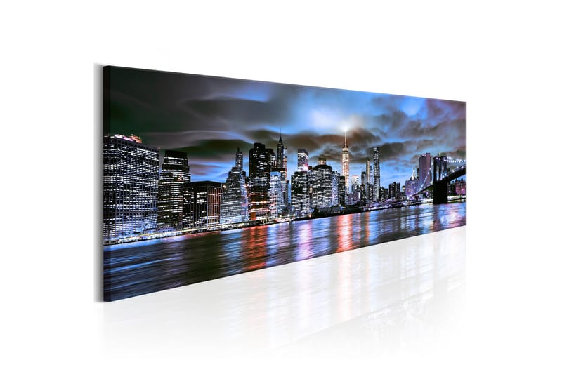 Bilde Nyc City Lighthouse 150x50 - Artgeist sp. z o. o. - Innredning - Bilder & kunst - Lerretsbilder