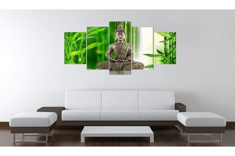 Bilde Overveier Buddha 200x100 - Artgeist sp. z o. o. - Innredning - Bilder & kunst - Lerretsbilder