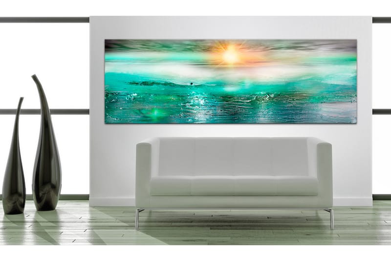 Bilde Sapphire Sea 135x45 - Artgeist sp. z o. o. - Innredning - Bilder & kunst - Lerretsbilder