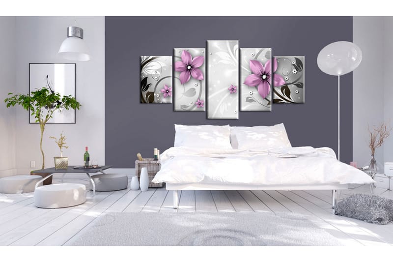 Bilde Saucy Flowers 100x50 - Artgeist sp. z o. o. - Innredning - Bilder & kunst - Lerretsbilder