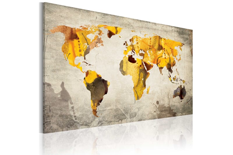 Bilde Sunny continent 120x80 - Artgeist sp. z o. o. - Innredning - Bilder & kunst - Lerretsbilder Bilde Sunny continent 120x80 - Artgeist sp. z o. o. - Innredning - Bilder & kunst - Lerretsbilder