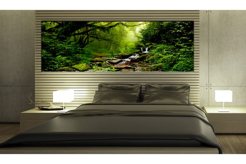 Bilde The Fairytale Forest 150x50 - Artgeist sp. z o. o. - Innredning - Bilder & kunst - Lerretsbilder