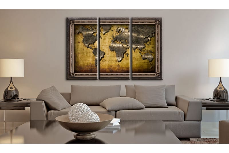 Bilde The World In A Frame 120x80 - Artgeist sp. z o. o. - Innredning - Bilder & kunst - Lerretsbilder