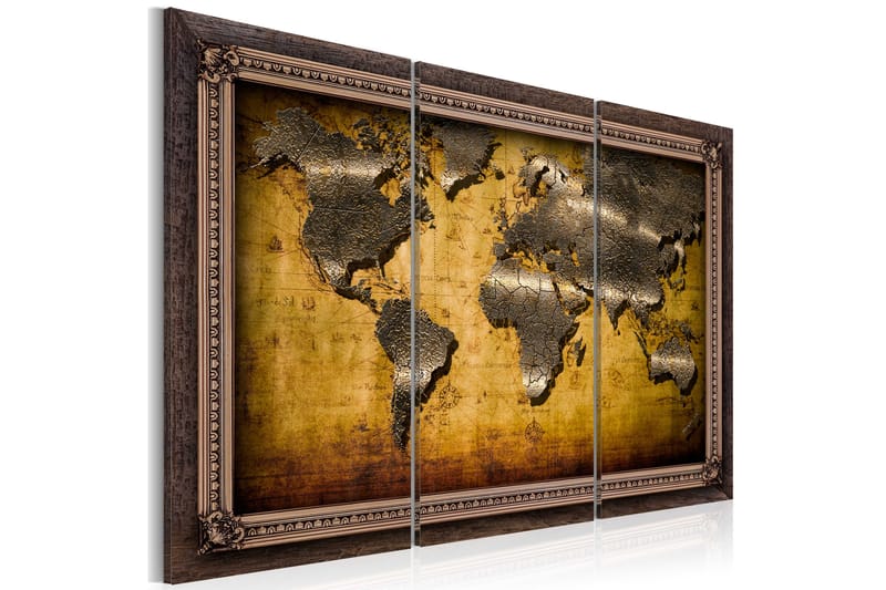 Bilde The World In A Frame 120x80 - Artgeist sp. z o. o. - Innredning - Bilder & kunst - Lerretsbilder