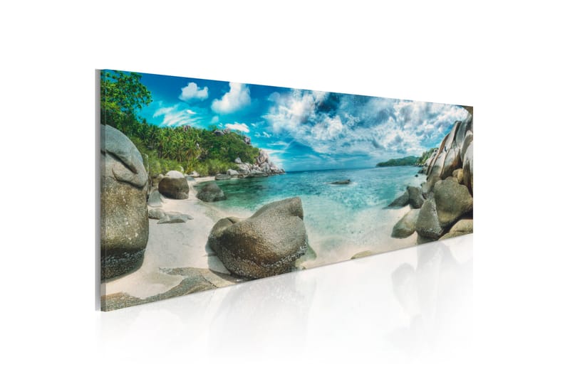 Bilde Turquoise Paradise 120x40 - Artgeist sp. z o. o. - Innredning - Bilder & kunst - Lerretsbilder