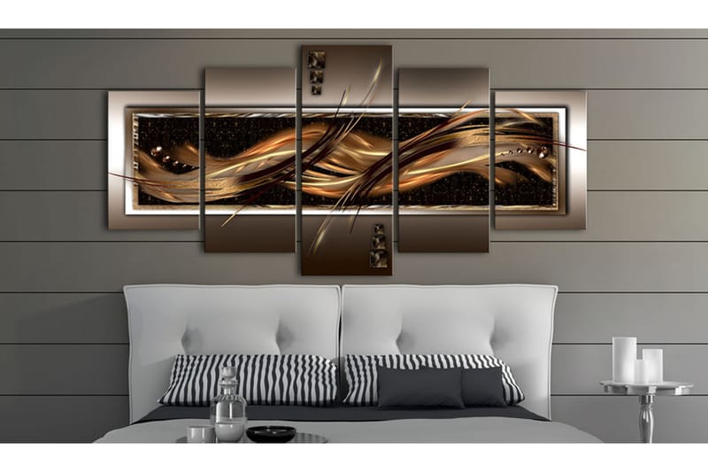 Bilde Wave Of Fire 100x50 - Artgeist sp. z o. o. - Innredning - Bilder & kunst - Lerretsbilder