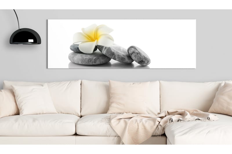 Bilde White Lotus 120x40 - Artgeist sp. z o. o. - Innredning - Bilder & kunst - Lerretsbilder