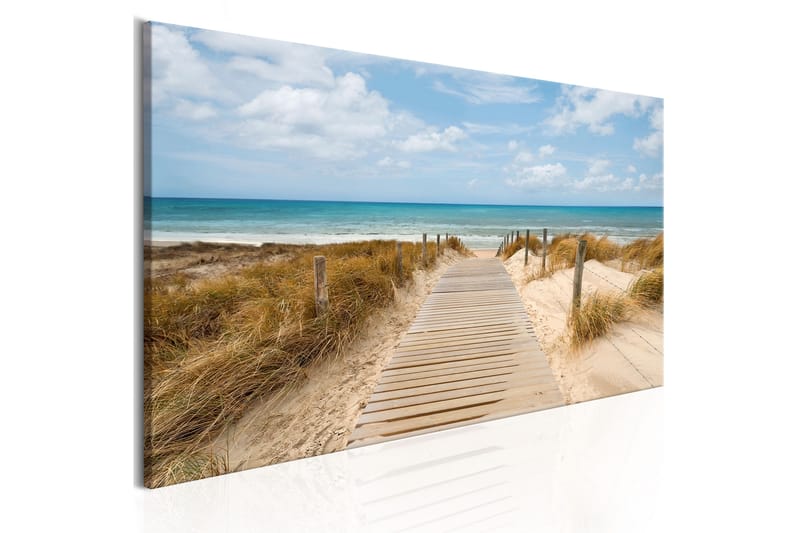 Bilde Windy Beach 135x45 - Artgeist sp. z o. o. - Innredning - Bilder & kunst - Lerretsbilder