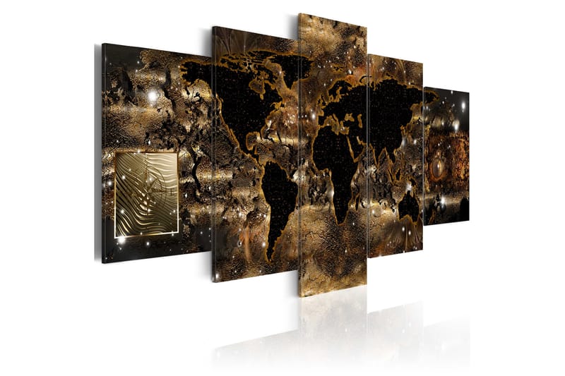 Bilde World Of Bronze 100x50 - Artgeist sp. z o. o. - Innredning - Bilder & kunst - Lerretsbilder