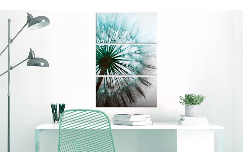 Bilde Perfect Dandelion 80x120 - Artgeist sp. z o. o. - Innredning - Bilder & kunst - Lerretsbilder