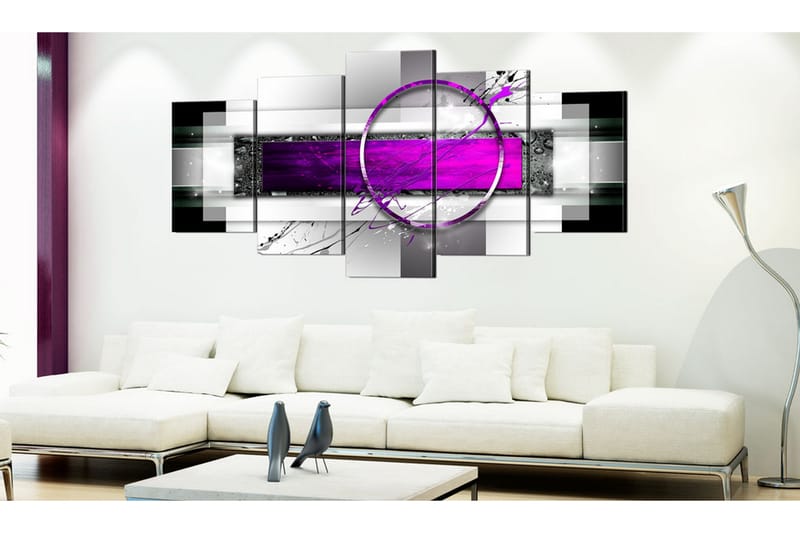 Bilde Purple Rim 200x100 - Artgeist sp. z o. o. - Innredning - Bilder & kunst - Lerretsbilder