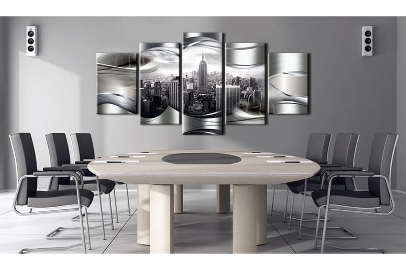 Bilde Platinum New York 100x50 - Artgeist sp. z o. o. - Innredning - Bilder & kunst - Lerretsbilder