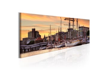 Bilde Port In Hamburg 120x40