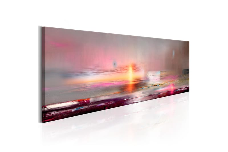 Bilde Pink Beach 135x45 - Artgeist sp. z o. o. - Innredning - Bilder & kunst - Lerretsbilder