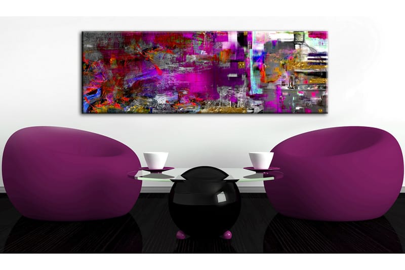 Bilde Purple Orangery 135x45 - Artgeist sp. z o. o. - Innredning - Bilder & kunst - Lerretsbilder