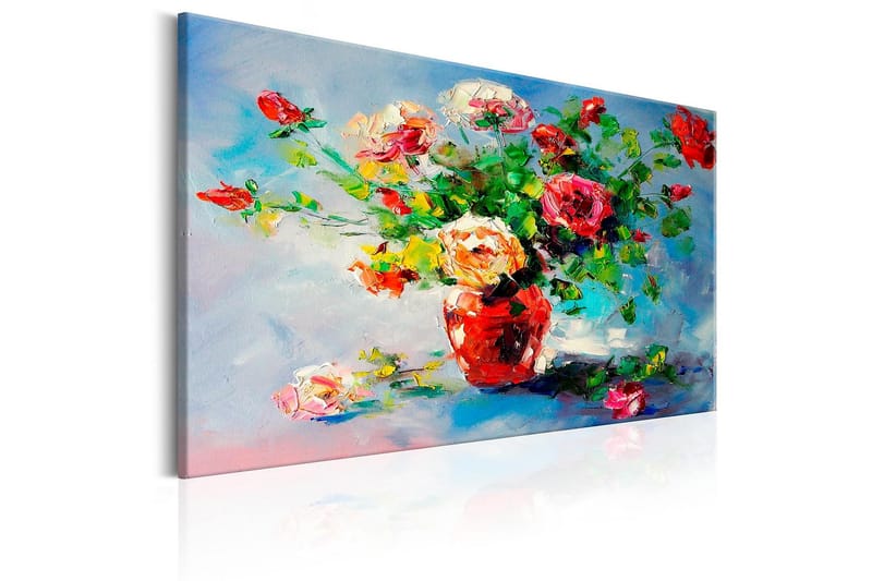 Canvasbilde Beautiful Roses - Artgeist sp. z o. o. - Innredning - Bilder & kunst - Lerretsbilder