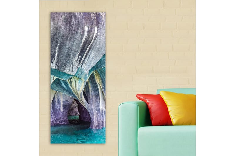 Canvasbilde DKY Abstract & Fractals Flerfarget - 50x120 cm - Innredning - Bilder & kunst - Lerretsbilder