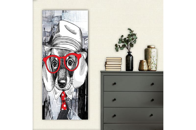 Canvasbilde DKY Animals Flerfarget - 50x120 cm - Innredning - Bilder & kunst - Lerretsbilder