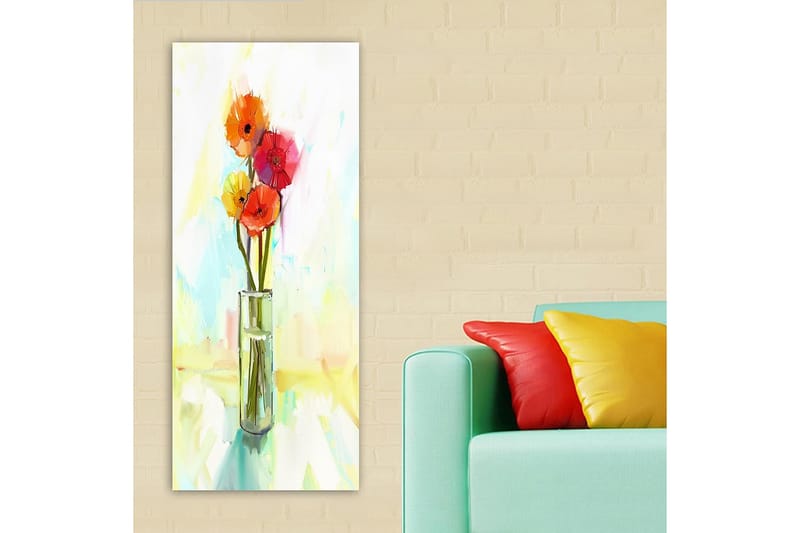 Canvasbilde DKY Floral & Botanical Flerfarget - 50x120 cm - Innredning - Bilder & kunst - Lerretsbilder