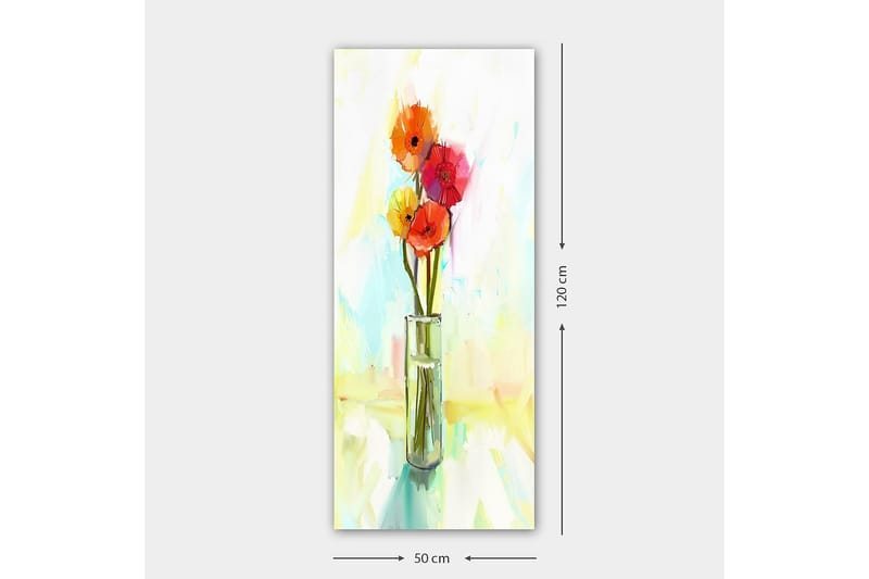 Canvasbilde DKY Floral & Botanical Flerfarget - 50x120 cm - Innredning - Bilder & kunst - Lerretsbilder