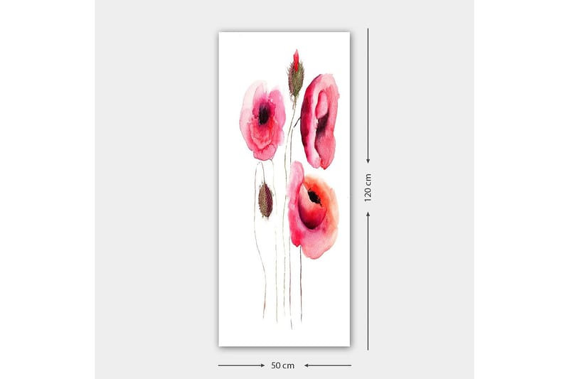 Canvasbilde DKY Floral & Botanical Flerfarget - 50x120 cm - Innredning - Bilder & kunst - Lerretsbilder