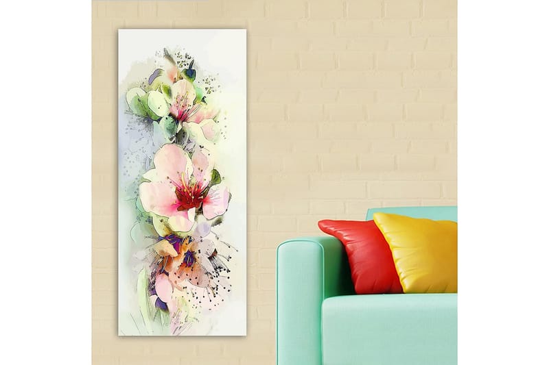 Canvasbilde DKY Floral & Botanical Flerfarget - 50x120 cm - Innredning - Bilder & kunst - Lerretsbilder