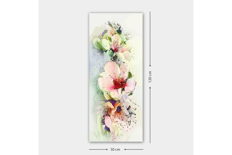 Canvasbilde DKY Floral & Botanical Flerfarget - 50x120 cm - Innredning - Bilder & kunst - Lerretsbilder