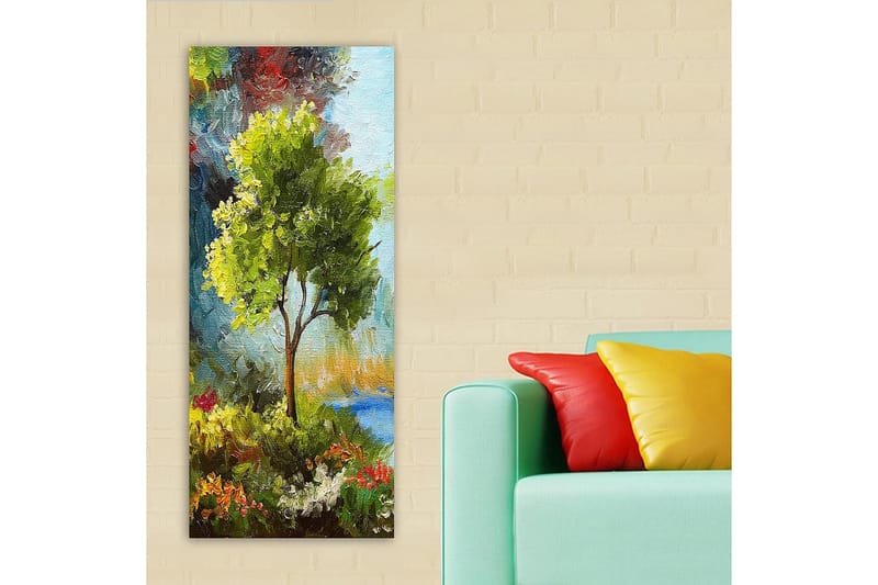 Canvasbilde DKY Floral & Botanical Flerfarget - 50x120 cm - Innredning - Bilder & kunst - Lerretsbilder